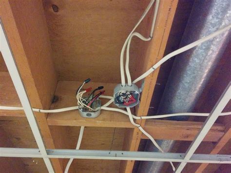 junction box in drywall ceiling|installing junction box in ceiling.